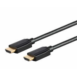 Monoprice 8K Ultra High Speed HDMI Cable - 8K@60Hz, 4K@120Hz, 48Gbps, HDR, VRR, 3ft, Black