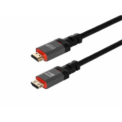 Monoprice 8K Certified Ultra High Speed HDMI Cable - Braided - 8K@60Hz, 4k@120Hz, 48Gbps, HDR, VRR, CL3 In-Wall Rated, 6ft, Black