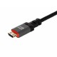 Monoprice 8K Certified Ultra High Speed HDMI Cable - Braided - 8K@60Hz, 4k@120Hz, 48Gbps, HDR, VRR, CL3 In-Wall Rated, 6ft, Black Monoprice 8K Certified Ultra High Speed HDMI Cable - Braided - 8K@60Hz, 4k@120Hz, 48Gbps, HDR, VRR, CL3 In-Wall Rated, 6ft, Black