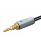 Monolith by Monoprice 14AWG Oxygen Free Copper Multi-Strand Conductors PE Insulated Speaker Wire with Gold Plated Banana Plug Connectors, 6ft - Pair Monolith by Monoprice 14AWG Oxygen Free Copper Multi-Strand Conductors PE Insulated Speaker Wire with Gold Plated Banana Plug Connectors, 6ft - Pair