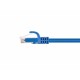 Monoprice Cat5e 5ft Blue Patch Cable, UTP, 24AWG, 350MHz, Pure Bare Copper, Snagless RJ45, Flexboot Series Ethernet Cable Monoprice Cat5e 5ft Blue Patch Cable, UTP, 24AWG, 350MHz, Pure Bare Copper, Snagless RJ45, Flexboot Series Ethernet Cable
