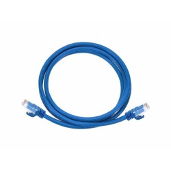 Monoprice Cat5e 5ft Blue Patch Cable, UTP, 24AWG, 350MHz, Pure Bare Copper, Snagless RJ45, Flexboot Series Ethernet Cable