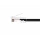Monoprice Cat5e 10ft Black Patch Cable, UTP, 24AWG, 350MHz, Pure Bare Copper, RJ45, Zeroboot Series Ethernet Cable Monoprice Cat5e 10ft Black Patch Cable, UTP, 24AWG, 350MHz, Pure Bare Copper, RJ45, Zeroboot Series Ethernet Cable