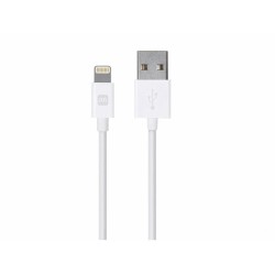 Monoprice Essential Apple MFi Certified Lightning to USB-A Charging Cable - 6ft White