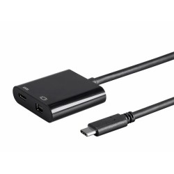 Monoprice Select Series USB-C to Mini DisplayPort & USB-C (F) Dual Port Adapter