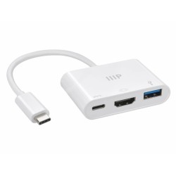 Monoprice 3-in-1 USB-C to 4K HDMI Multiport Adapter