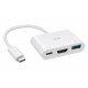 Monoprice 3-in-1 USB-C to 4K HDMI Multiport Adapter Monoprice 3-in-1 USB-C to 4K HDMI Multiport Adapter