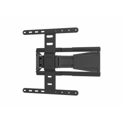 Monoprice Ultra Low-Profile Full Motion TV Wall Mount For 40" To 75" TVs up to 110lbs, Max VESA 400x400, Works with Concrete, Brick, and Wooden Studs