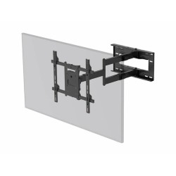 Monoprice Essential Full Motion TV Wall Mount Bracket For 42" To 75" TVs up to 110lbs, Max VESA 400x400, Enabled for Portrait Mode