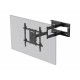 Monoprice Essential Full Motion TV Wall Mount Bracket For 42" To 75" TVs up to 110lbs, Max VESA 400x400, Enabled for Portrait Mode Monoprice Essential Full Motion TV Wall Mount Bracket For 42" To 75" TVs up to 110lbs, Max VESA 400x400, Enabled for Portrait Mode