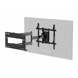 Monoprice Essential Full Motion TV Wall Mount Bracket For 42" To 75" TVs up to 110lbs, Max VESA 400x400, Enabled for Portrait Mode