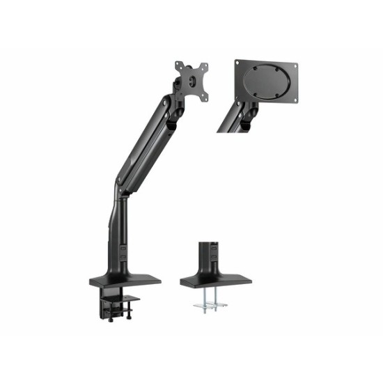 Workstream by Monoprice Heavy-Duty Single-Monitor Full-Motion Adjustable Gas-Spring Desk Mount for 32~49in Monitors Workstream by Monoprice Heavy-Duty Single-Monitor Full-Motion Adjustable Gas-Spring Desk Mount for 32~49in Monitors