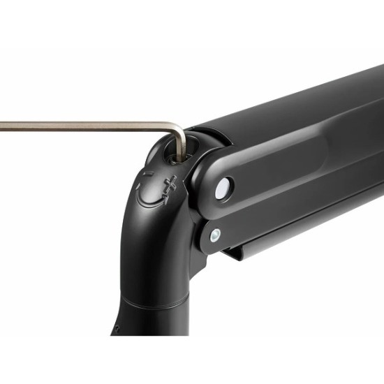 Workstream by Monoprice Heavy-Duty Single-Monitor Full-Motion Adjustable Gas-Spring Desk Mount for 32~49in Monitors Workstream by Monoprice Heavy-Duty Single-Monitor Full-Motion Adjustable Gas-Spring Desk Mount for 32~49in Monitors