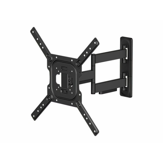 Monoprice Full Motion Single-Stud TV Wall Mount Bracket For 23" To 60" TVs up to 77lbs, Max VESA 400x400, Works with Concrete, Brick, and Wooden Studs Monoprice Full Motion Single-Stud TV Wall Mount Bracket For 23" To 60" TVs up to 77lbs, Max VESA 400x400, Works with Concrete, Brick, and Wooden Studs