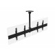 Monoprice Commercial Series 2x1 Panel Menu Board Adjustable Tilt Ceiling TV Mount for Displays Between 32in and 65in, Max Weight 66 lbs. ea., VESA Patterns up to 600x400 Monoprice Commercial Series 2x1 Panel Menu Board Adjustable Tilt Ceiling TV Mount for Displays Between 32in and 65in, Max Weight 66 lbs. ea., VESA Patterns up to 600x400