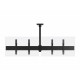 Monoprice Commercial Series 2x1 Panel Menu Board Adjustable Tilt Ceiling TV Mount for Displays Between 32in and 65in, Max Weight 66 lbs. ea., VESA Patterns up to 600x400 Monoprice Commercial Series 2x1 Panel Menu Board Adjustable Tilt Ceiling TV Mount for Displays Between 32in and 65in, Max Weight 66 lbs. ea., VESA Patterns up to 600x400