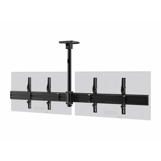 Monoprice Commercial Series 2x1 Panel Menu Board Adjustable Tilt Ceiling TV Mount for Displays Between 32in and 65in, Max Weight 66 lbs. ea., VESA Patterns up to 600x400 Monoprice Commercial Series 2x1 Panel Menu Board Adjustable Tilt Ceiling TV Mount for Displays Between 32in and 65in, Max Weight 66 lbs. ea., VESA Patterns up to 600x400