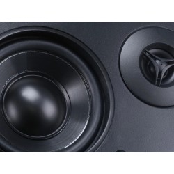 Monoprice 5.25in 2-Way Indoor/Outdoor Weatherproof Speakers, 40W Nominal, 80W Max (Pair)