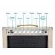 Stage Right by Monoprice 15-Watt 1x12 Guitar Combo Tube Amp with Celestion Speaker and Spring Reverb Stage Right by Monoprice 15-Watt 1x12 Guitar Combo Tube Amp with Celestion Speaker and Spring Reverb